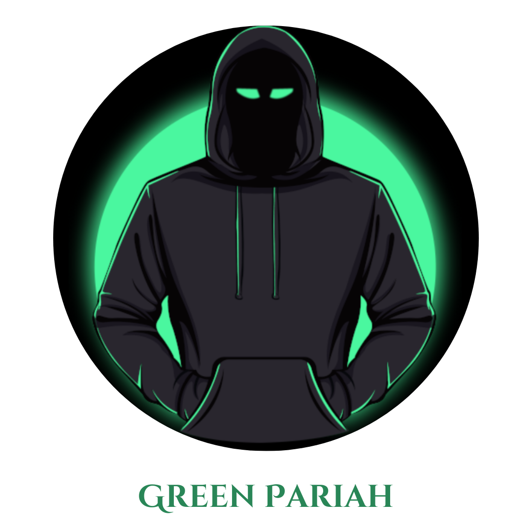Green Pariah vendor at Rabbit Army Ranch in Harlingen Texas 78552
